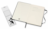 Moleskine LG Squared Notebook - Black
