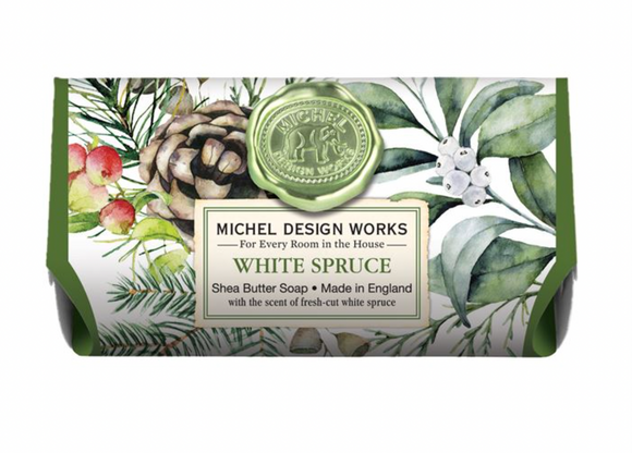 Michel Design Bar Soap - White Spruce