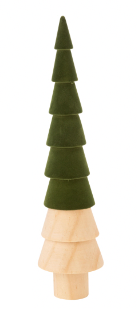 Flocked Tree - Large