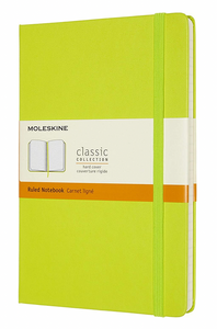 Moleskine Pocket Ruled Notebook - Lemon Green