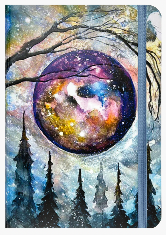 Mystic Moon Lined Journal