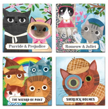 Bookish Cats Magnets