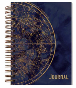 Spiral Lined Journal - Hemisphere