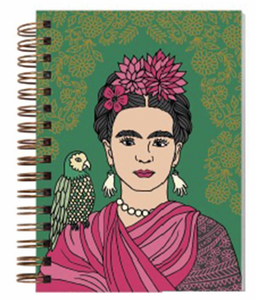 Spiral Lined Journal - Frida