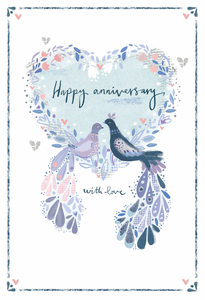 Anniversary - Peacock Couple