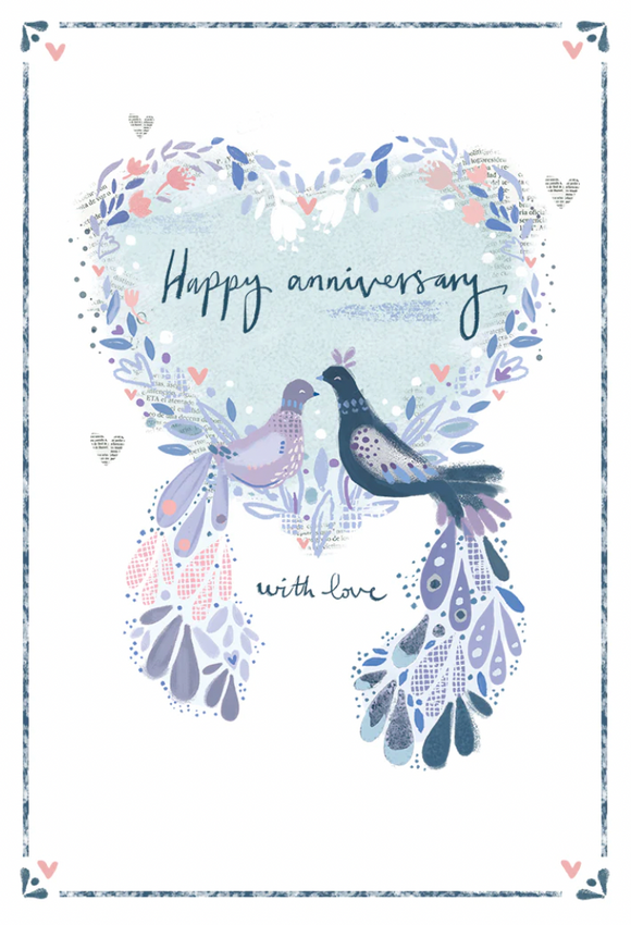 Anniversary - Peacock Couple