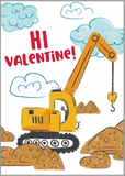 Kids Valentine Packs - Construction