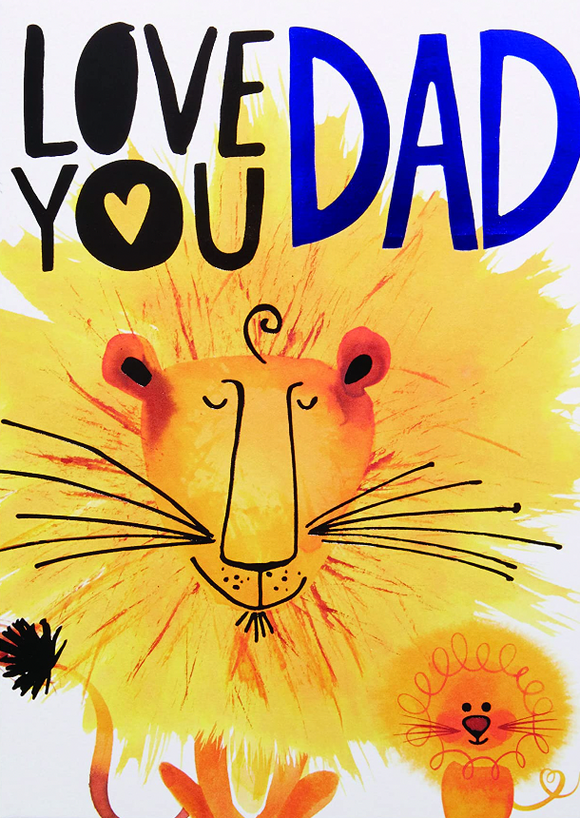 Father's Day - Dad & Kid Lion