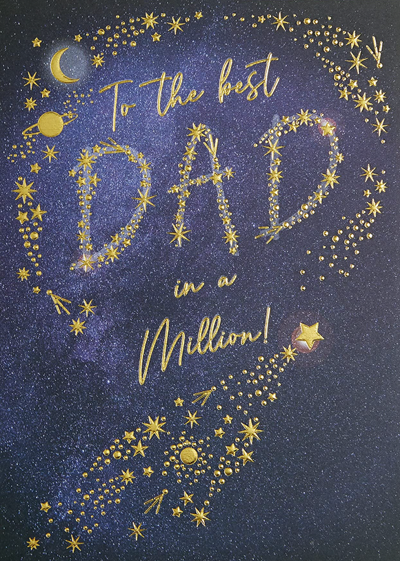 Father's Day - Best Dad in the Stars