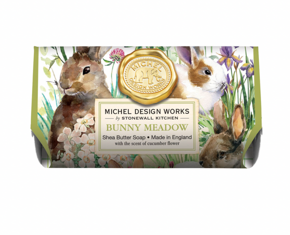 Michel Design Bar Soap - Bunny Meadow