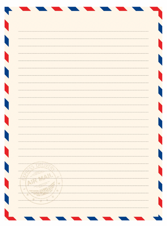 Letter Set - Airmail