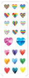 Hearts Sticker Set