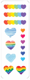 Hearts Sticker Set