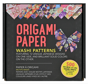 Origami Paper - 500 sheets in Washi Patterns