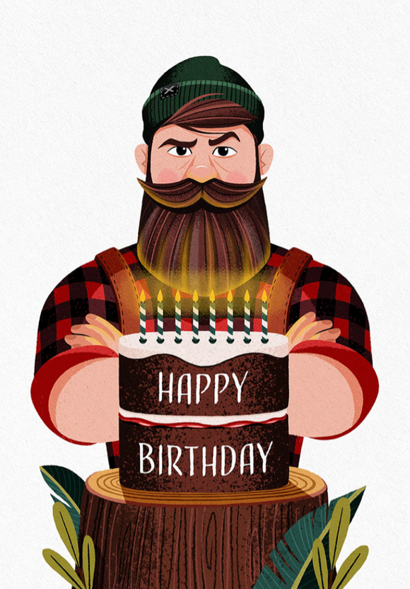 Birthday - Lumberjack