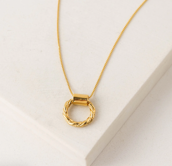 Lover's Tempo Jessie Necklace: Gold