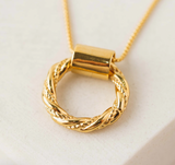 Lover's Tempo Jessie Necklace: Gold