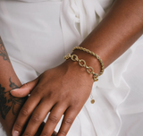 Lover's Tempo Sloane Bracelet: Gold