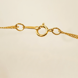 Lover's Tempo Singapore Chain Necklace: Gold-Filled