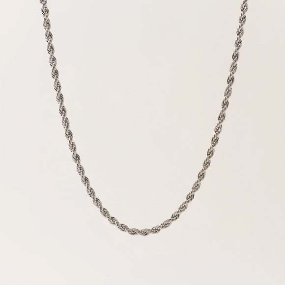 Lover's Tempo Sloane Necklace: Silver