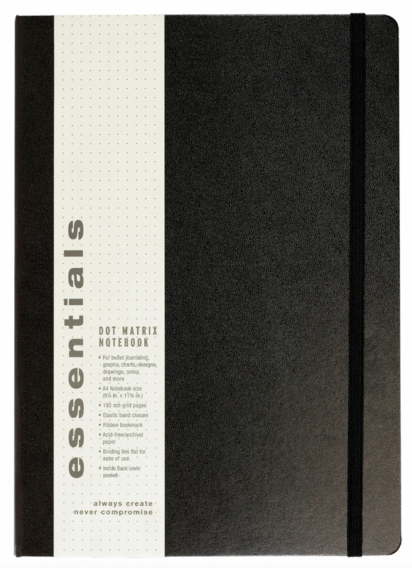Essentials A4 Dot Grid Notebook
