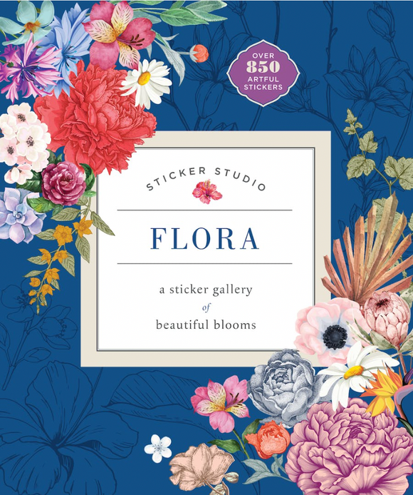 Sticker Studio Book: Flora