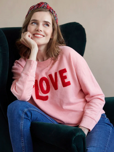 Sweatshirt - Pink Love