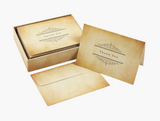 Boxed Thank You - Vintage Parchment