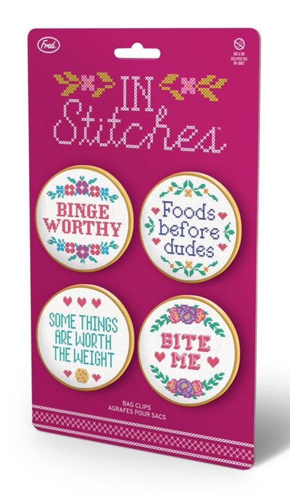 In Stitches Bag Clips